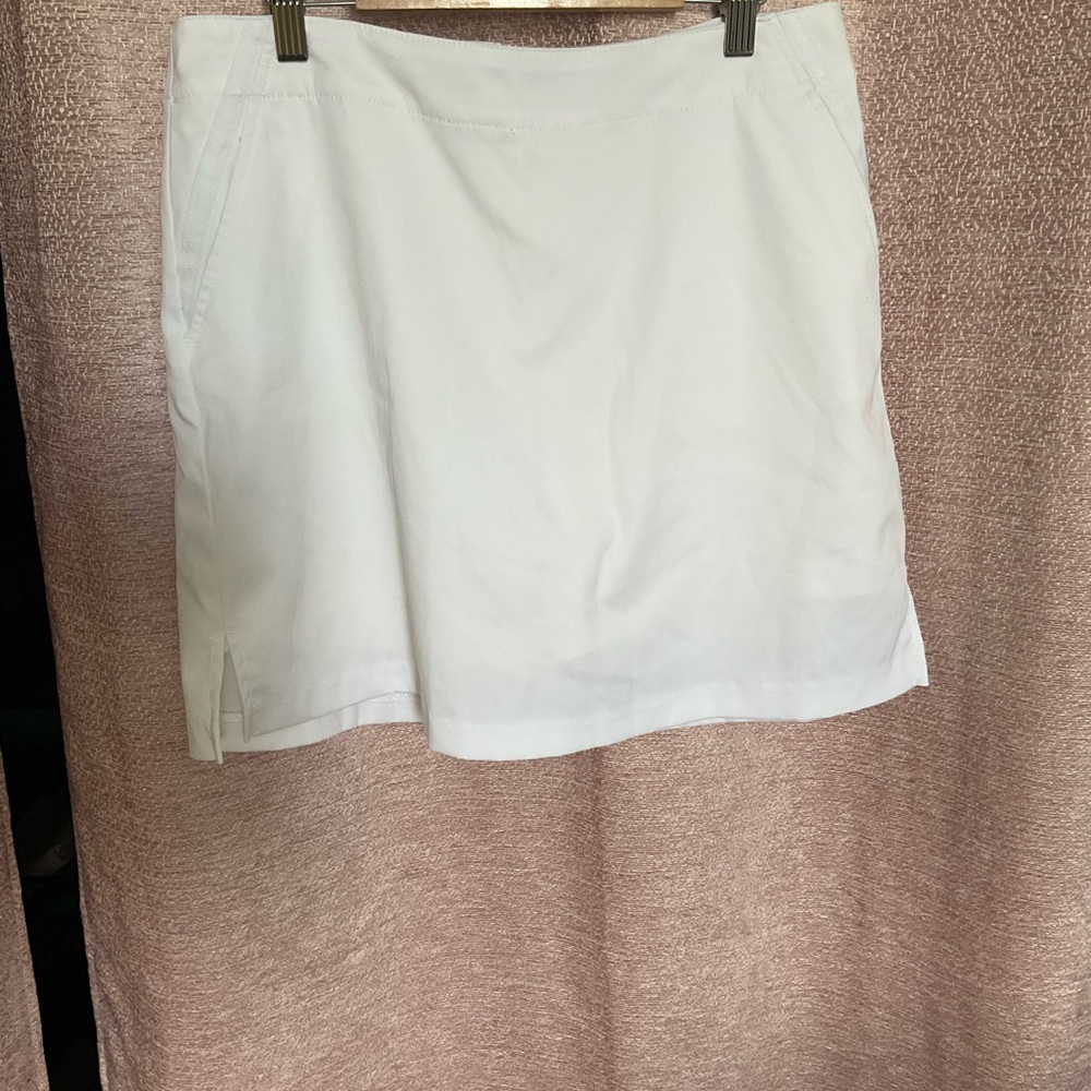 White Golf Skirt